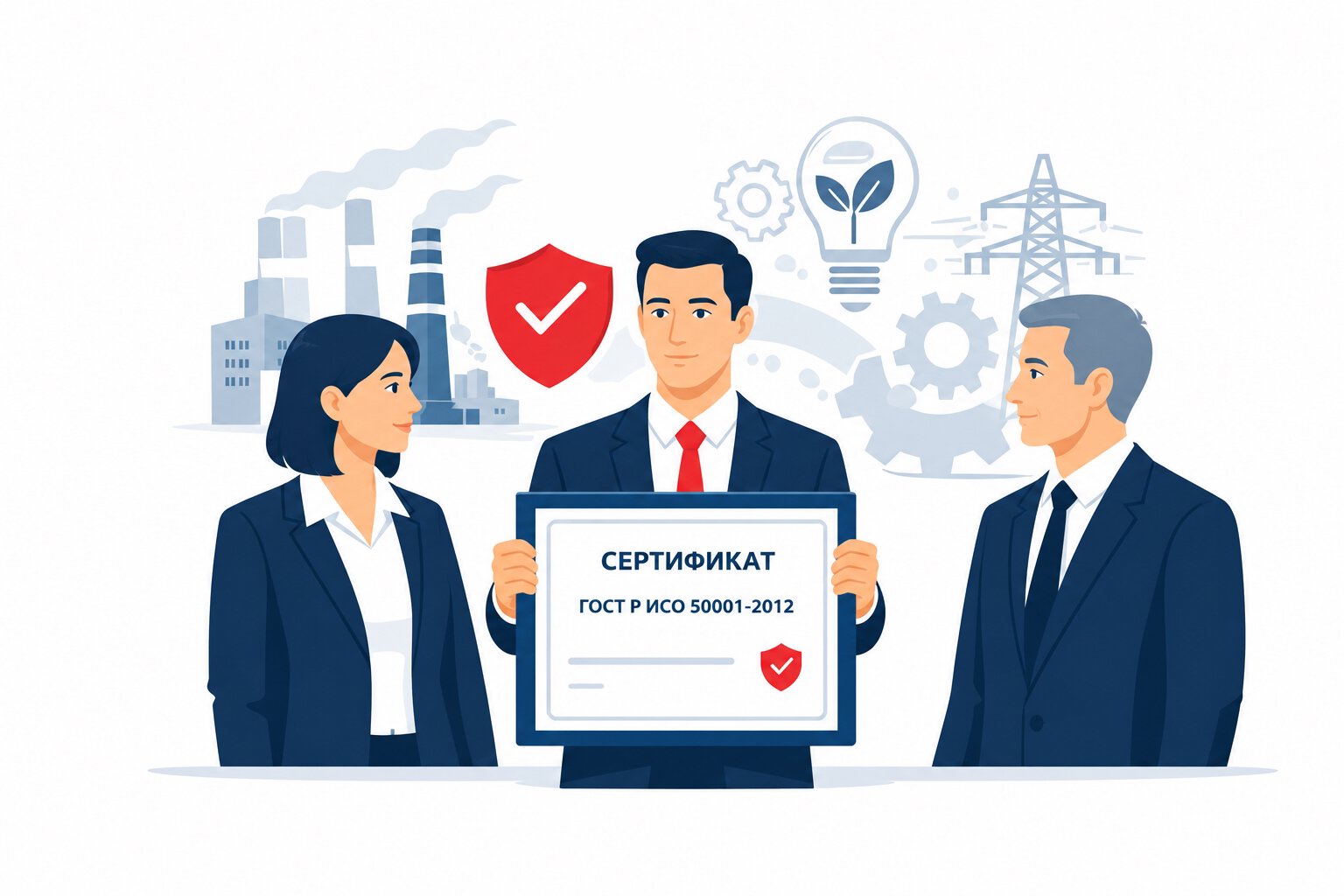 Оформление сертификата ГОСТ Р ИСО 50001-2012 в Благовещенске и по всей Амурской области